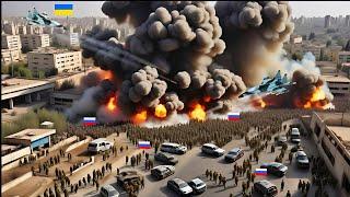 CRAZY AIR STRIKE FROM UKRAINE! 30 Russian military weapons production centers destroyed