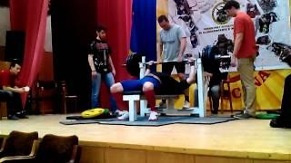 WPA PRO 26.04.2014 Сергей Побережнюк  вес штанги - 165 кг.