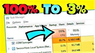 Com Surrogate High CPU Usage Windows 11 / Windows 10 [ Finally Fixed ]