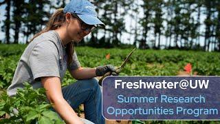 Inside Freshwater@UW: Eva's Groundwater Research