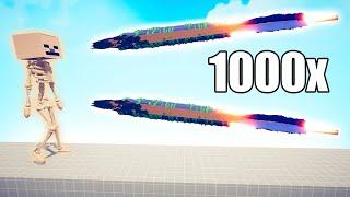 1000x OVERPOWERED FIREWORK ARCHER vs UNITS - TABS | Totally Accurate Battle Simulator 2024