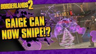 Borderlands 2 | Gaige Can Now Snipe With Anarchy!? (Hot Mama Sniper's Hidden Ability)