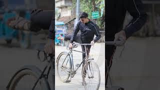 Best Cycle Stunt  #comedy  #realfunff #funnyshort #funny #fun #shorts #rff #viralvideo