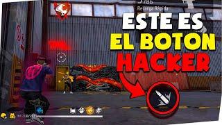  EL MEJOR BOTON HACKER Para PEGAR TODO ROJO * el secreto de todos * (FREE FIRE 2024)