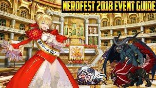 FGO NA NeroFest 2018 (Part 1) COMPLETE Event Guide, Tips & Farming