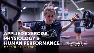 Applied Exercise Physiology and Human Performance at Plymouth State University