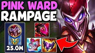 WHEN PINK WARD SHACO CATCHES FIRE IN RANKED! (ABSOLUTE DOMINATION)