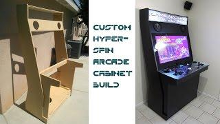 Custom Hyperspin Arcade Cabinet UPDATED WITH LINKS TO PLANS