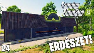 FARMING SIMULATOR 25 LIVE #24 - Irány az erdő! Kell a fa!