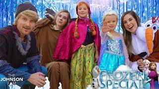 FROZEN HALLOWEEN SPECIAL! ️  The Johnson Fam Halloween Special 2017