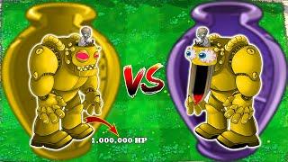 Golden Dr Zomboss Vasebreaker Vs Golden Dr Zomboss Plants Vs Zombies Battlez