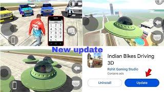 Indian Bike Driving 3d New UFO Update || UFO Cheat Code || New Car Code