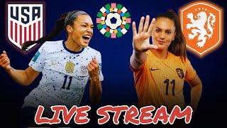 LIVE | USA vs Netherlands | Watch Along with GOLZ TV | 2023 FIFA Women's World Cup