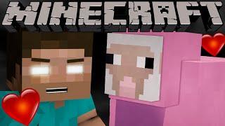 Steve's Oops: Pink Sheep Pandemonium in Minecraft | Ani Dark