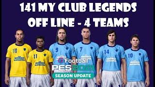 My Club Legends Offline PS4 DLC 7.0  - TEAM 1 Efootball PES 2021