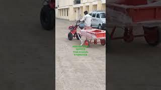 POWER WEEDER TROLLEY WITH BRAKE SYSTEM, ARASAN AGRO SERVICE, 9790952558