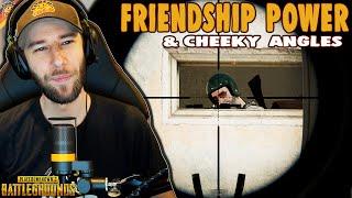 Cheeky Angles & Friendship Power on Sunny Erangel ft. HollywoodBob | chocoTaco PUBG Duos Gameplay