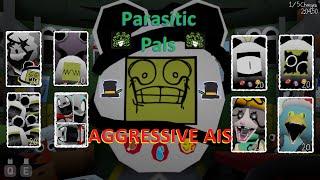 FNaF Playtime with Percy: I beat the Parasitic Pals Challenge Aggressive AIs! (All Max Aggressive)