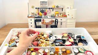 Mini kitchen set installation  ASMR Re-ment mini kitchen