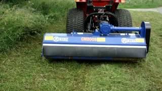 Ryetec CMS Heavy duty flail mower with hydraulic offset