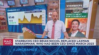 Not everyone is onboard with Brian Niccol at Starbucks, says Jim Cramer