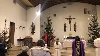 Hl. Messe/4. Adventssonntag/22.12.24/11.00 Uhr/live aus der Kirche