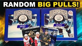 THIS CAN'T BE RIGHT?!? - ELITE Wax Box Club Hockey Card Box + Standard - May 2023