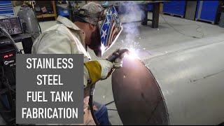 Welding a Stainless steel fuel tank