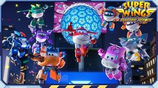 [SUPERWINGS8] New Year's Eve Around the World part2 | Superwings Electric Heroes | S8 EP25