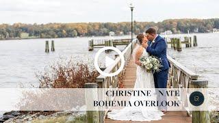 Christine + Nate {Married} | Teaser | Bohemia Overlook Wedding | Radiant Films Wedding