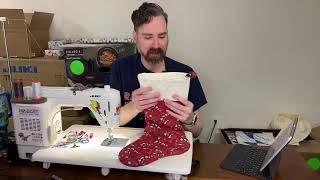 Making A Stocking for Christmas