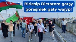 Birleşip Dictatora garşy göreşmek gaty wajyp! В борьбе против иктатора обьединеятся очень важно1