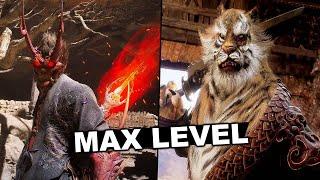 Black Myth Wukong - MAX LEVEL 342 Vs Bosses+ NG+++ Gameplay (NO DAMAGE)