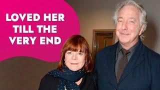 How Alan Rickman Married His First Girlfriend | Rumour Juice