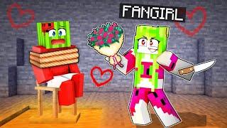 Melon Has A CRAZY FAN GIRL In Minecraft!