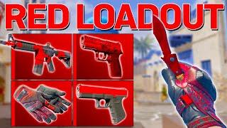 This BUDGET RED Themed CS2 Loadout is INSANE! (Cheap & Expensive)