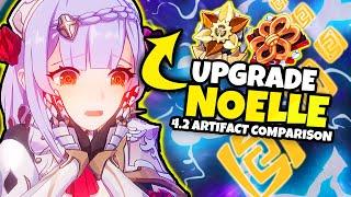 BEST Noelle Artifact Set & Build in 2024 for New Players? [Genshin Impact]