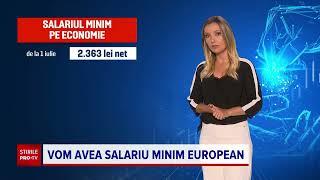 România va trece, din toamnă, la salariul minim european