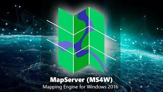 MapServer (MS4W) - Mapping Engine for Windows 2016