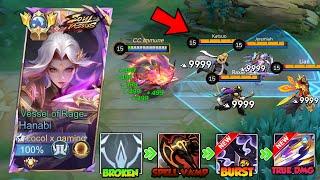 FINALLY NEW HANABI BEST BROKEN BUILD IN SOLO RANK!! (HANABI NEW META BUILD 2024!)