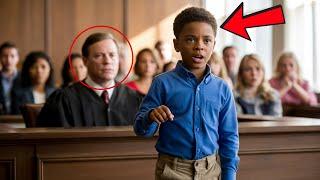 8-YEAR-OLD BLACK BOY STUNS JUDGE WITH HIS LEGAL INTELLIGENCE – THE ENTIRE JURY IS SHOCKED!