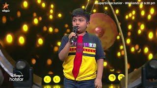 Ppaaaah.. வெறித்தனம் வெறித்தனம்..  | Super Singer Junior 8