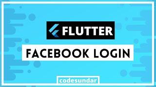 Flutter Facebook Login Tutorial with Example | Flutter 2.0+ | codesundar