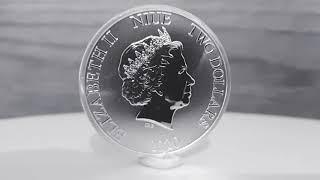 2 dollars silver 1oz Mickey Christmas 2020 Niue