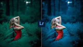 Moody Blue Preset - Lightroom mobile| DebPixels | Dark Blue Preset