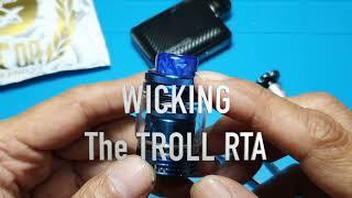 Wicking The Troll X RTA by Wotofo