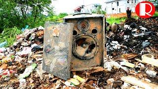 Restoration old broken abandoned JBL speakers - Restore and reuse old hand-pulled speaker