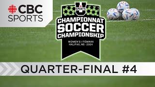 U Sports Women's Soccer Championship: Quarter-final - Nipissing vs Cape Breton | #CBCSports