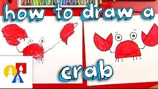 How To Draw A Crab (for young artists)