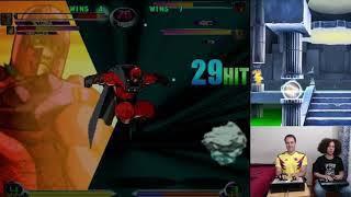 MvC2: Romneto - Magneto Slide Infinite Tag Storm to LS xx Shockwave Combo .:8.16.24:.